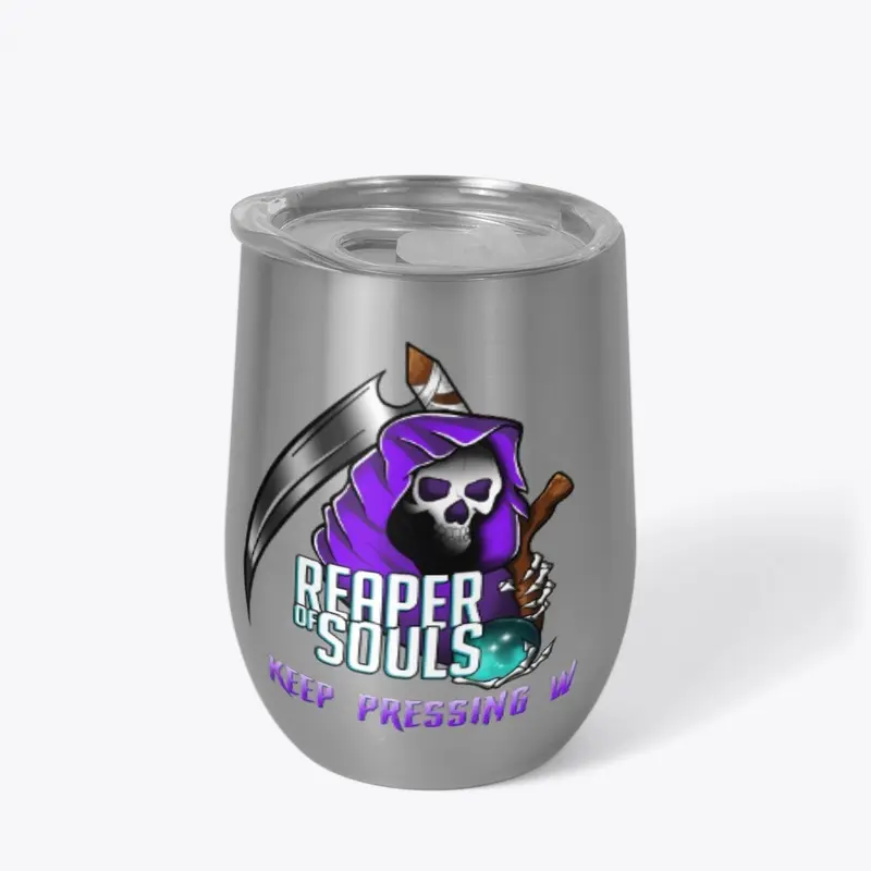 Reaperofsouls Wine Tumbler